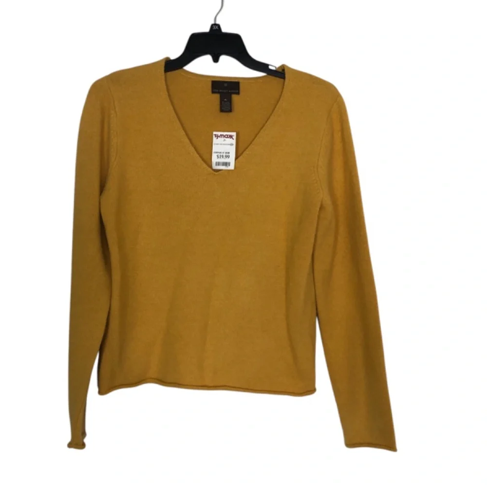 FENN WRIGHT MANSON Angora Lambswool Blend V Neck Pullover Sweater Size XL - Picture 1 of 5